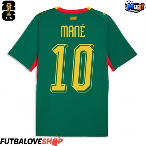 Dres Senegal Sadio Mane #10 Preč MS 2026 Krátky Rukáv